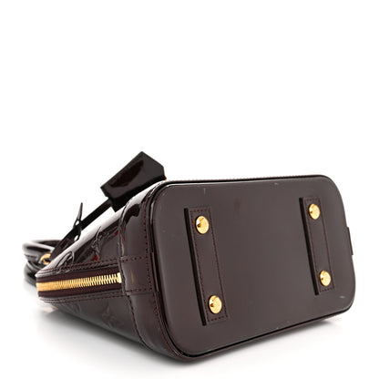 Louis Vuitton Vernis Alma BB Amarante 4 of 16