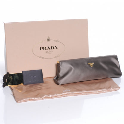 Prada Satin Frame Evening Bag 5 of 10