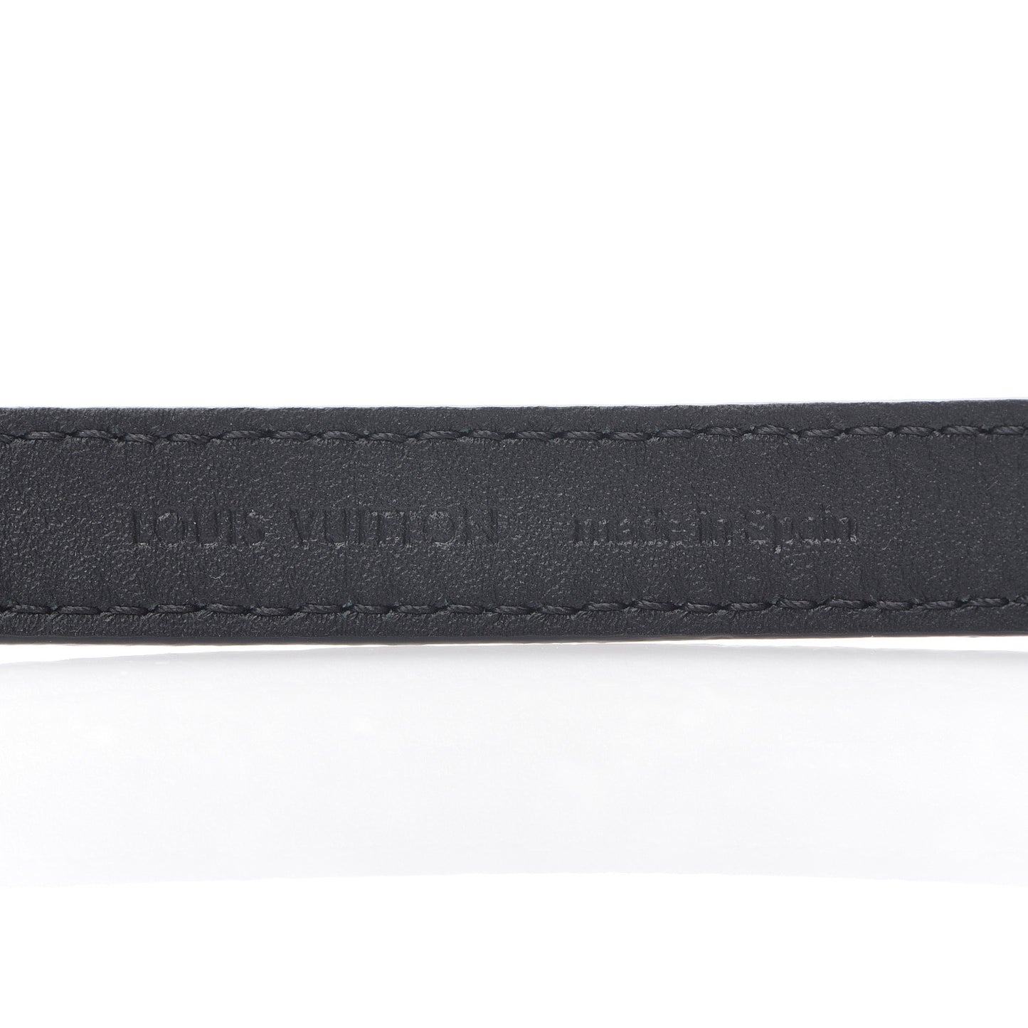 Monogram Eclipse 14mm LV Initiales Reversible Bracelet 19