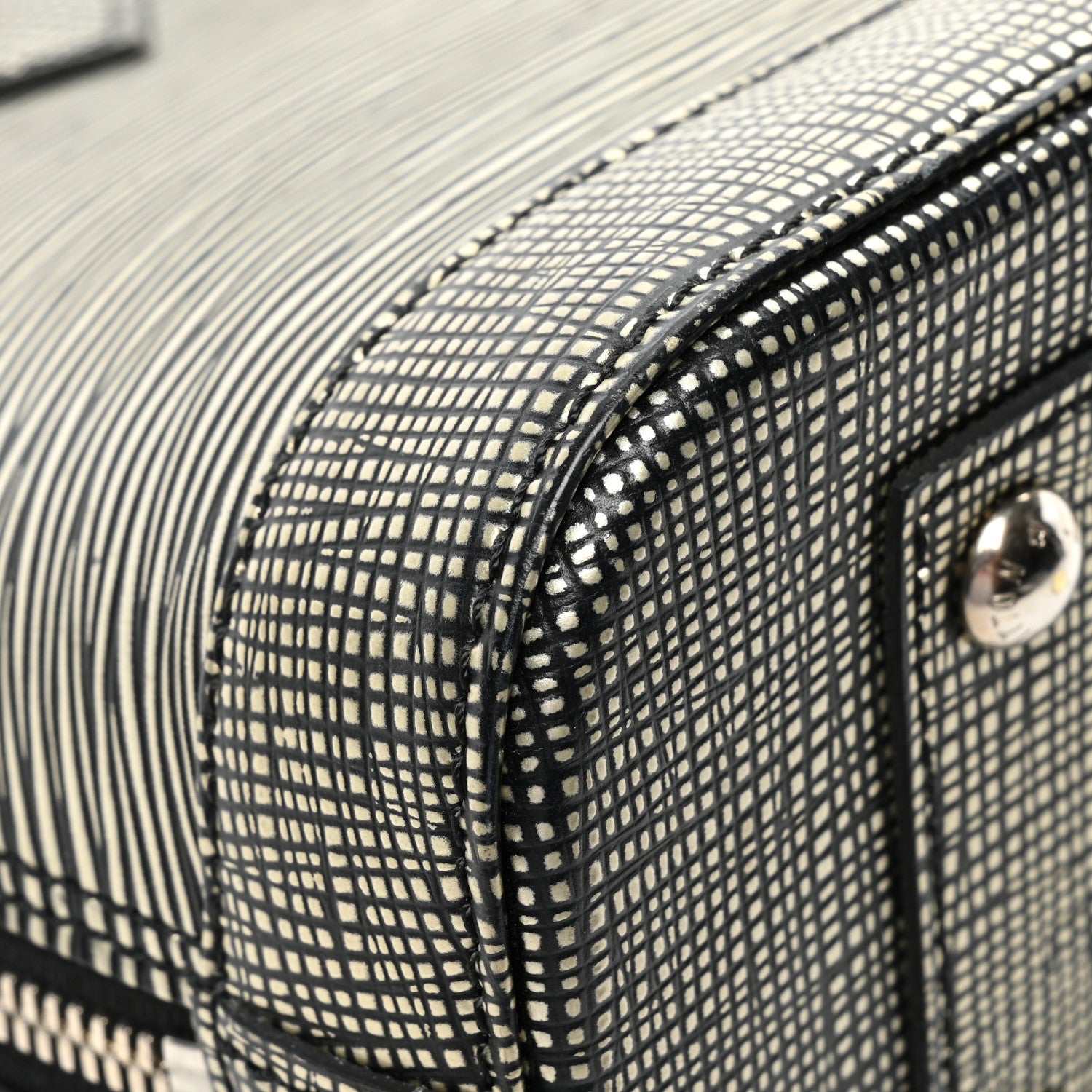 Louis Vuitton Epi Alma BB Platine 8 of 9