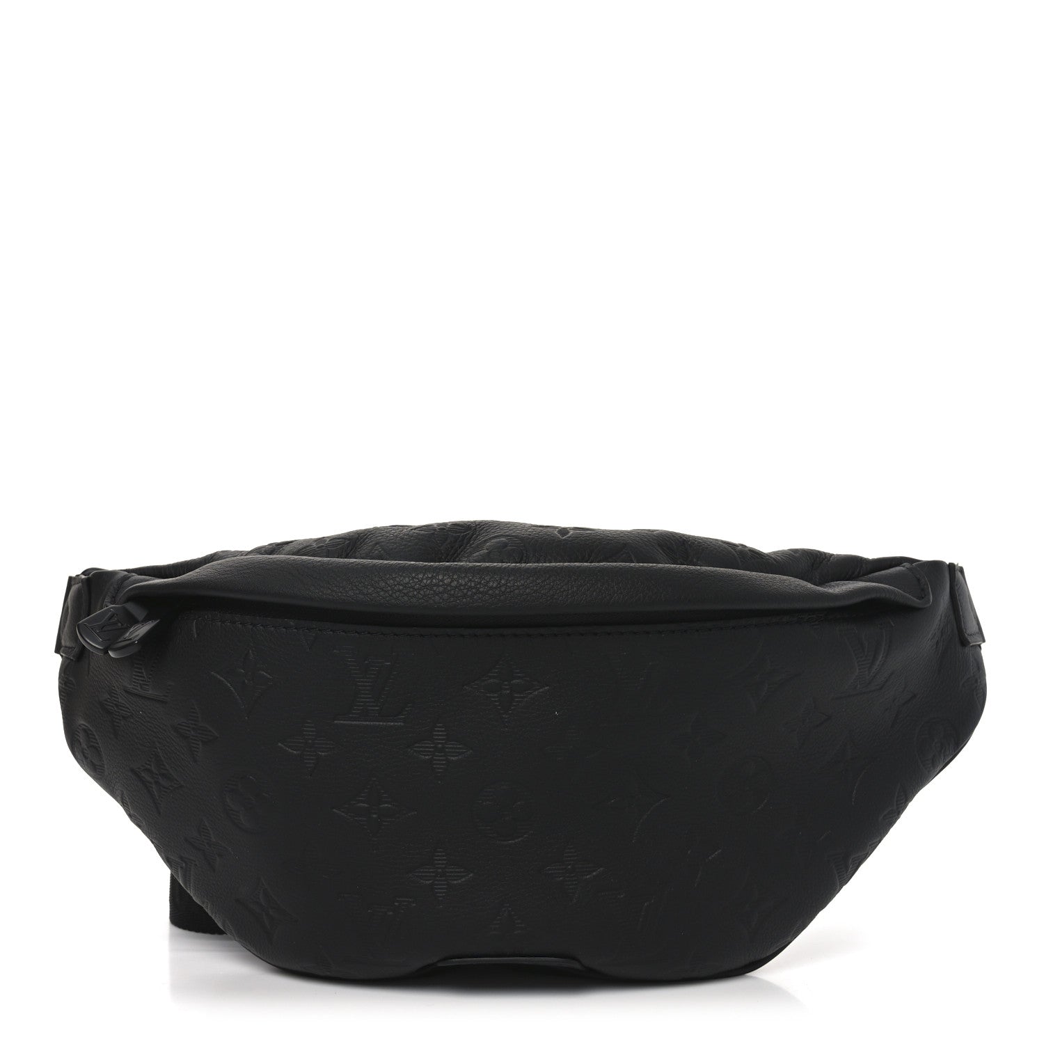 Louis Vuitton Calfskin Monogram Shadow Discovery Bumbag Black 1 of 9