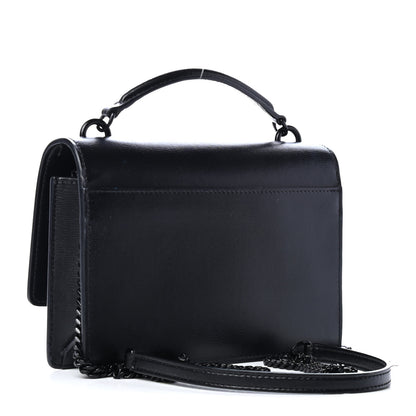 Saint Laurent Calfskin Monogram Sunset Chain Wallet Black 2 of 5
