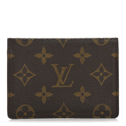 Louis Vuitton Monogram Porte 2 Cartes Vertical Card Holder 1 of 8
