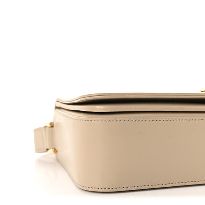 Saint Laurent Smooth Calfskin Medium Classic Monogram Universite Bag Cream 8 of 9