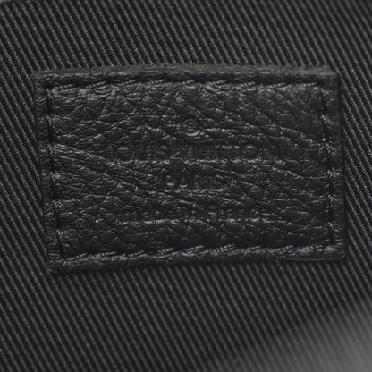 Louis Vuitton Shadow Calfskin Monogram Pochette Voyage Souple Black 6 of 6