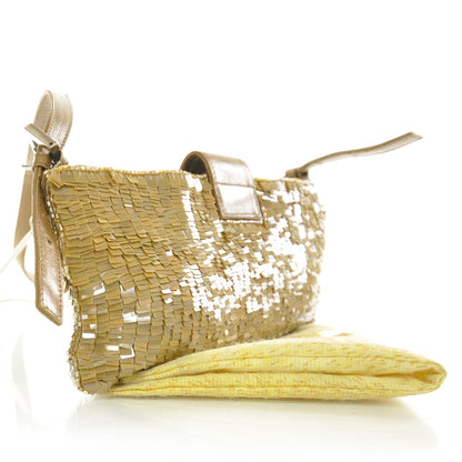 Fendi Sequin Paillettes Shoulder Bag 4 of 11