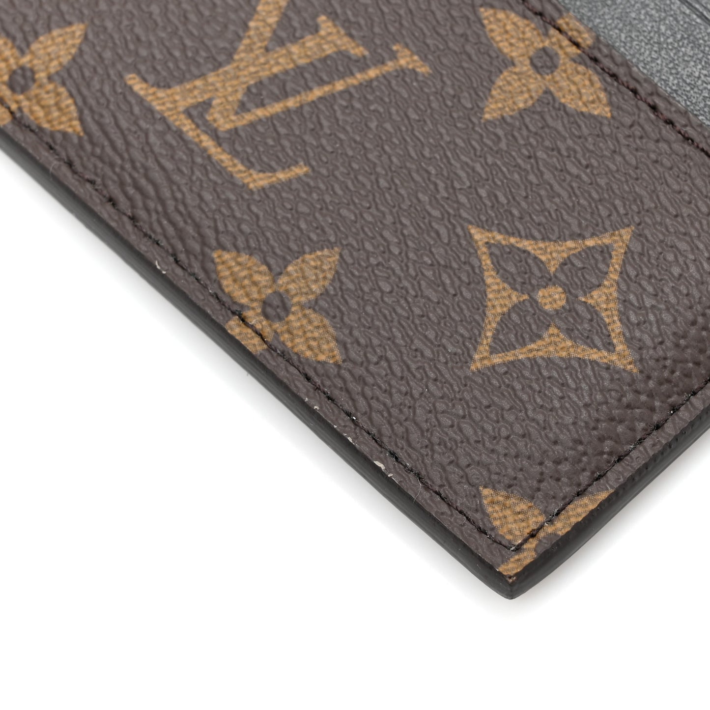 Monogram Slim Purse Black