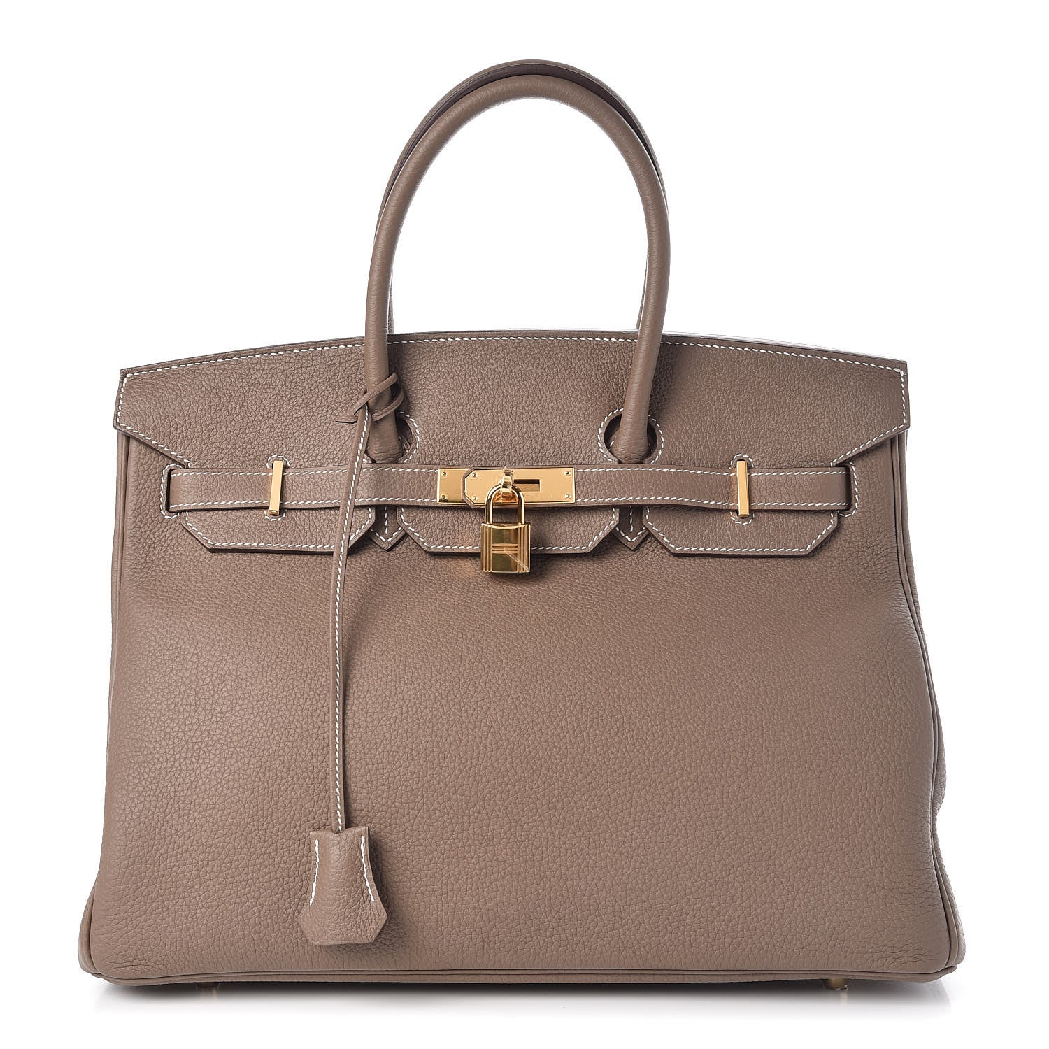 Hermes Togo Birkin 35 Etoupe 1 of 32
