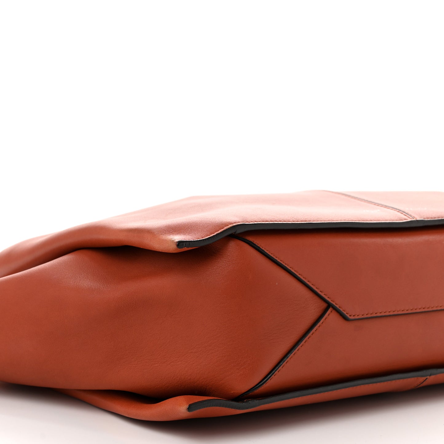 Calfskin Medium Tri-Fold Bag Brick