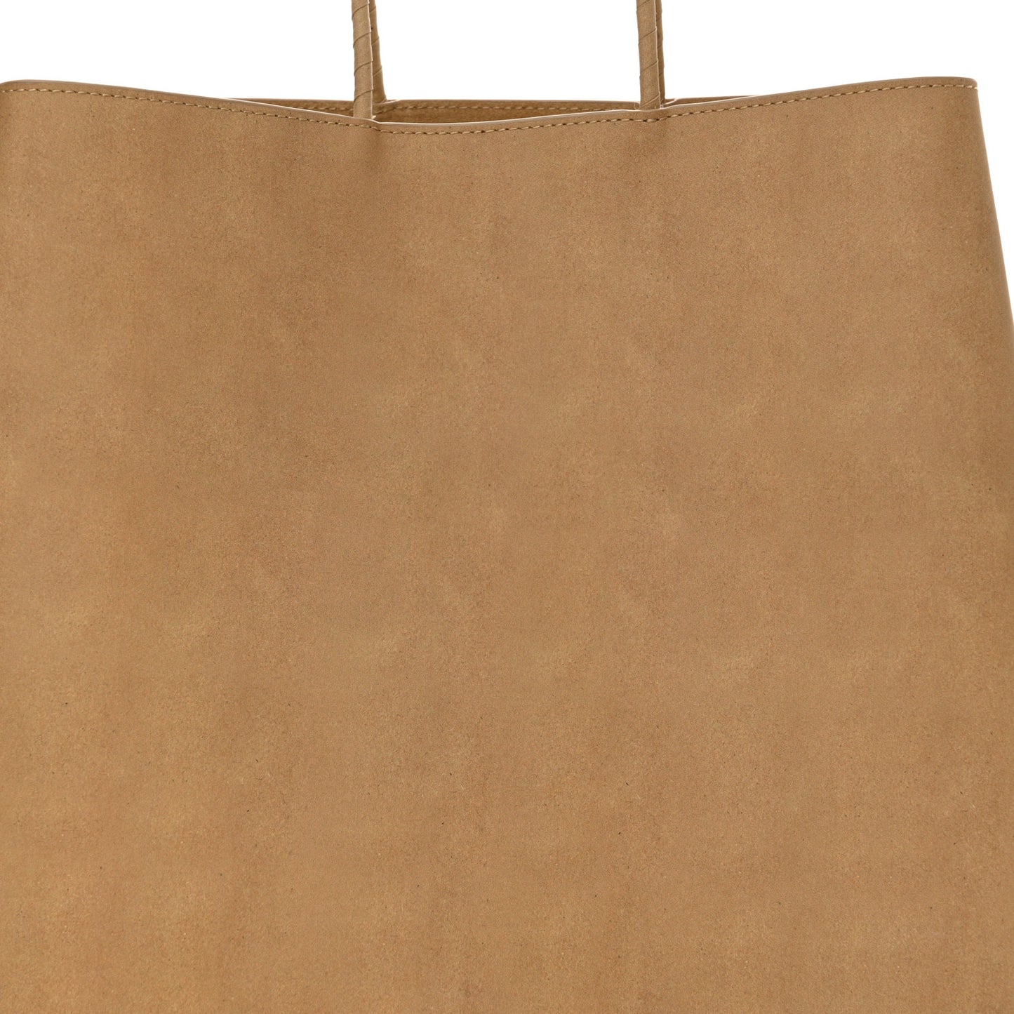 Calfskin Brown Bag Tote Kraft