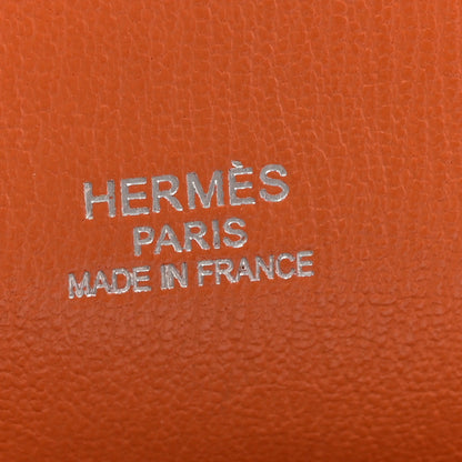 Hermes Taurillon Clemence Jypsiere 31 Orange 6 of 12