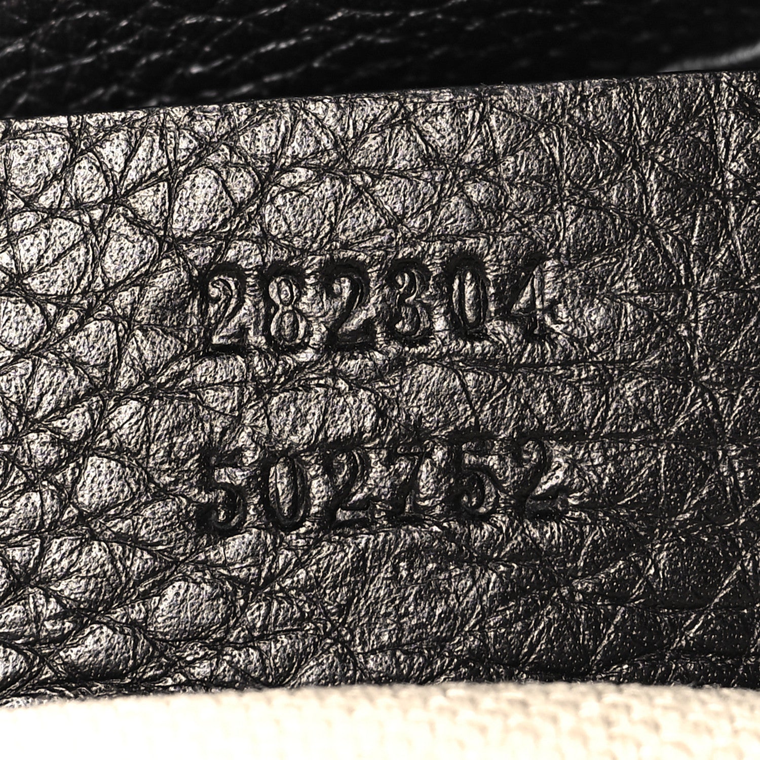 Gucci Pebbled Calfskin Soho Hobo Black 7 of 10