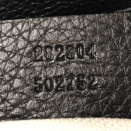 Gucci Pebbled Calfskin Soho Hobo Black 7 of 10