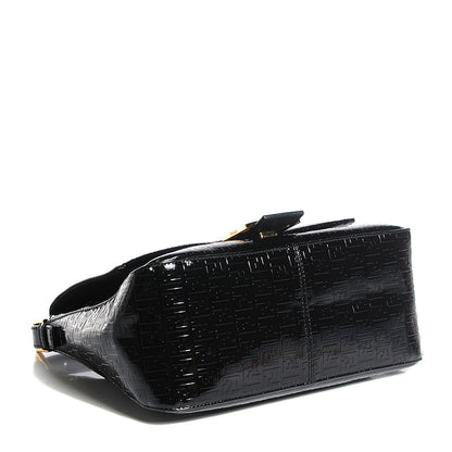 Fendi Patent FF Embossed Forever Mama Baguette Black 4 of 8