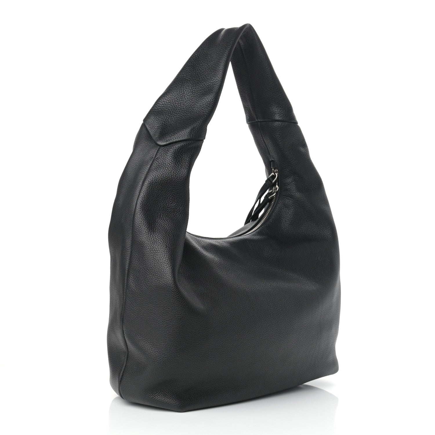 Prada Vitello Daino Hobo Black 3 of 9