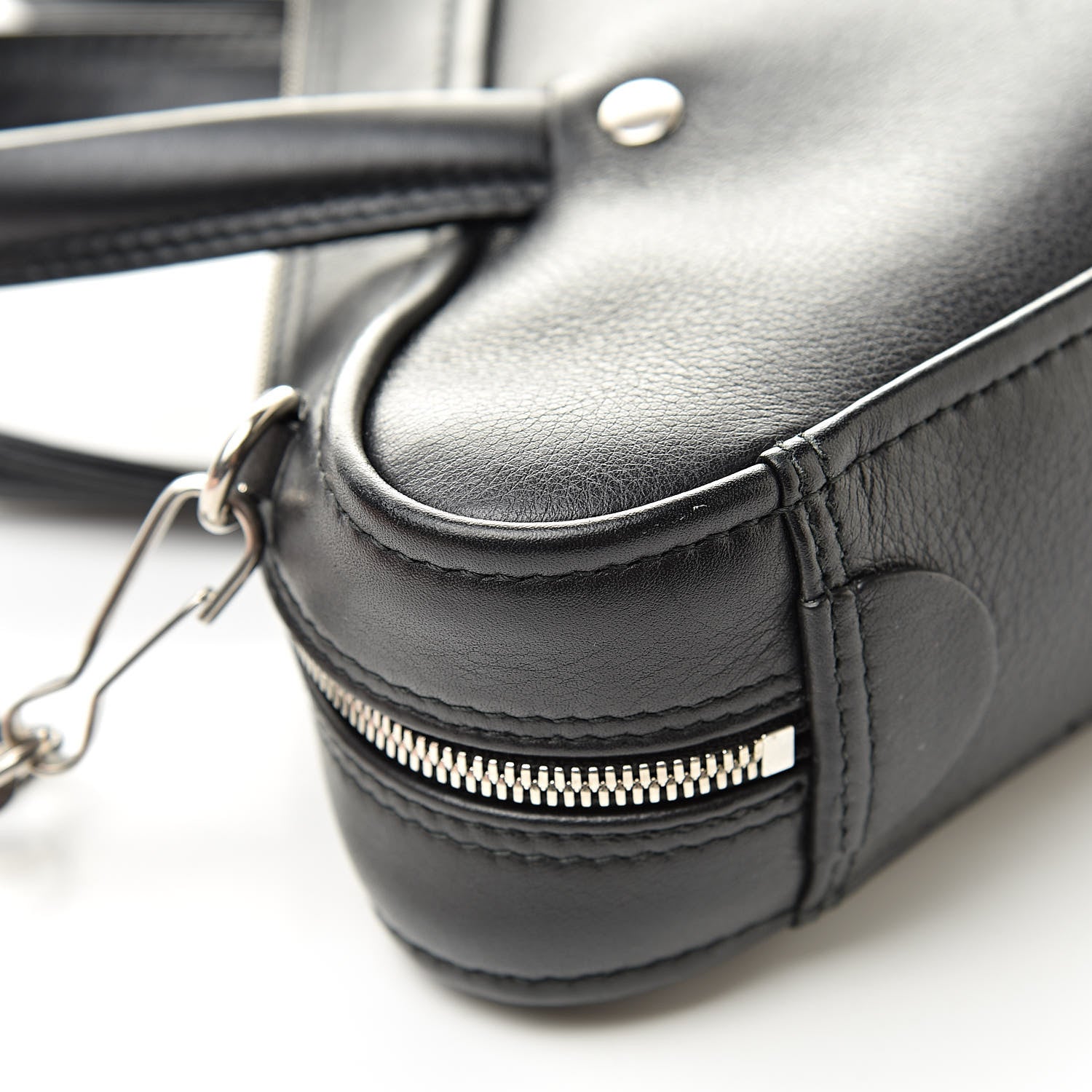 Balenciaga Calfskin XS Triangle Duffle Black 12 of 12