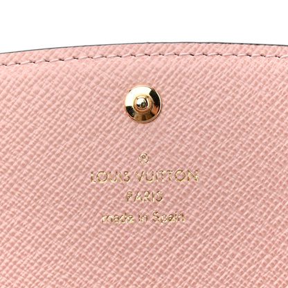 Louis Vuitton Monogram Emilie Wallet Rose Ballerine 6 of 7