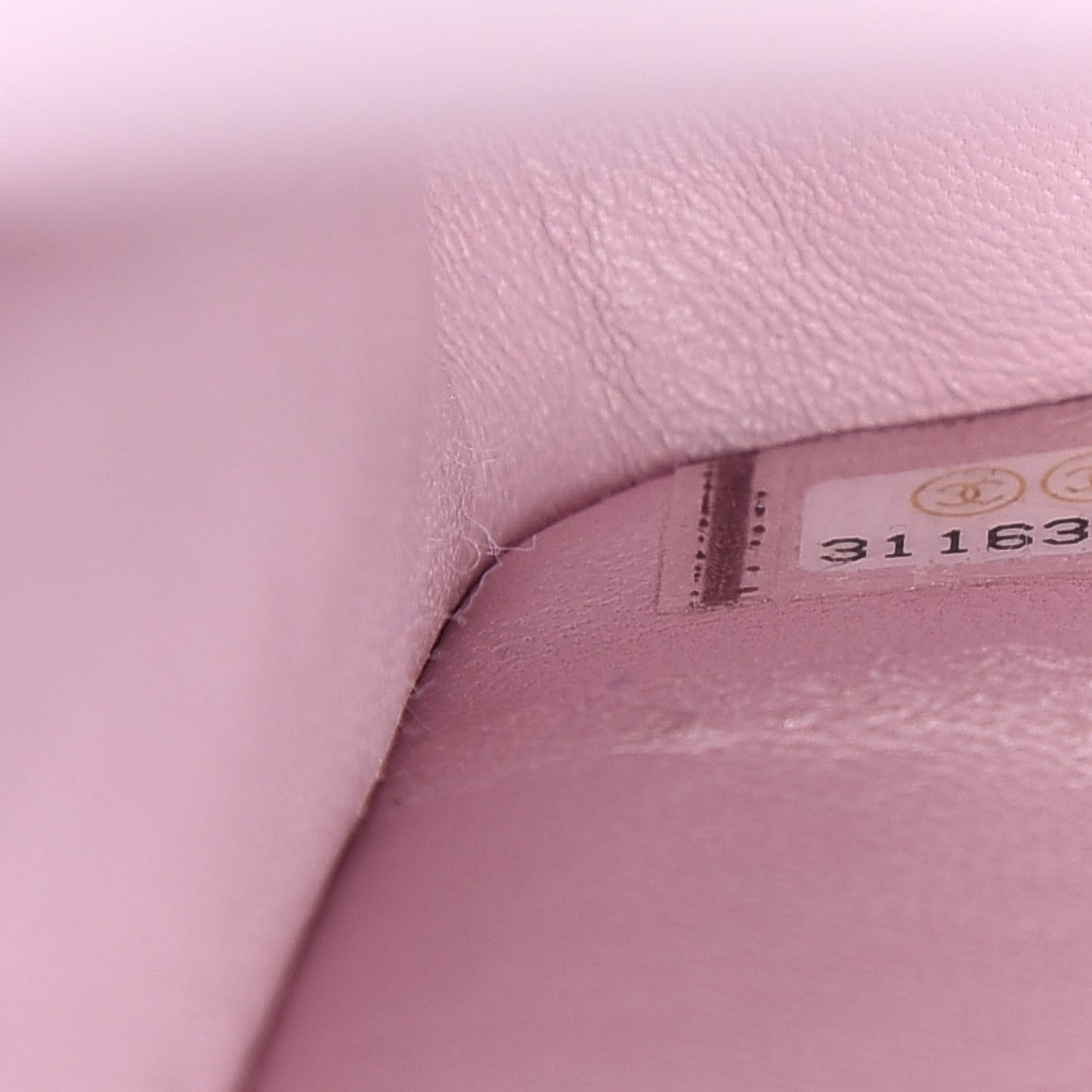Caviar Quilted Medium Double Flap Light Pink