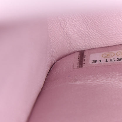 Chanel Caviar Quilted Medium Double Flap Light Pink 10 of 13