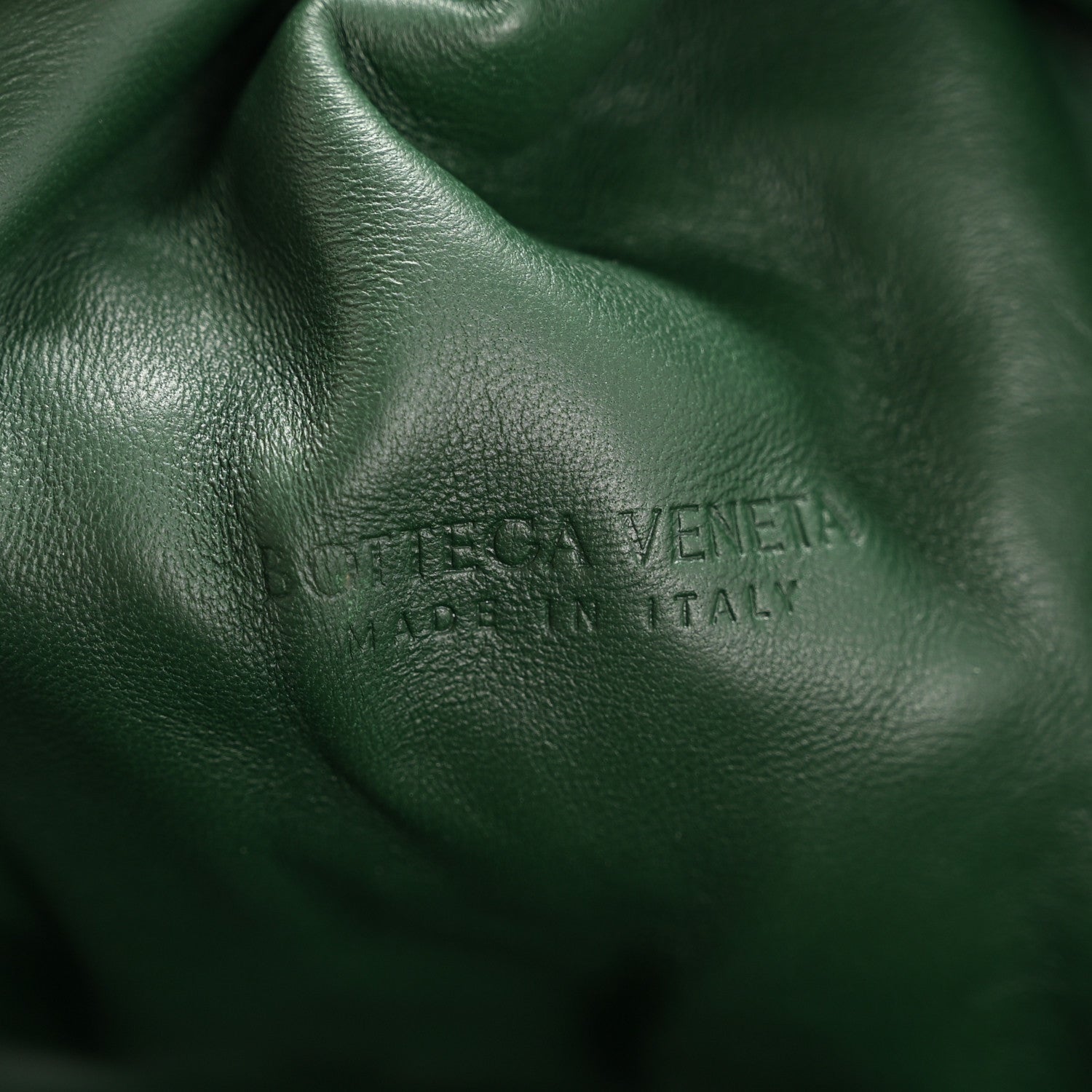 Bottega Veneta Nappa Maxi Intrecciato The Pouch Oversized Clutch Racing Green 6 of 12