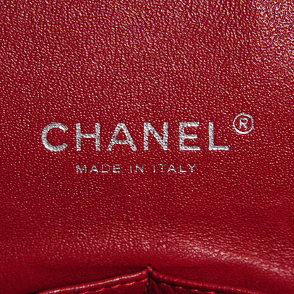 Chanel Caviar Quilted Maxi Double Flap Red 8 of 9