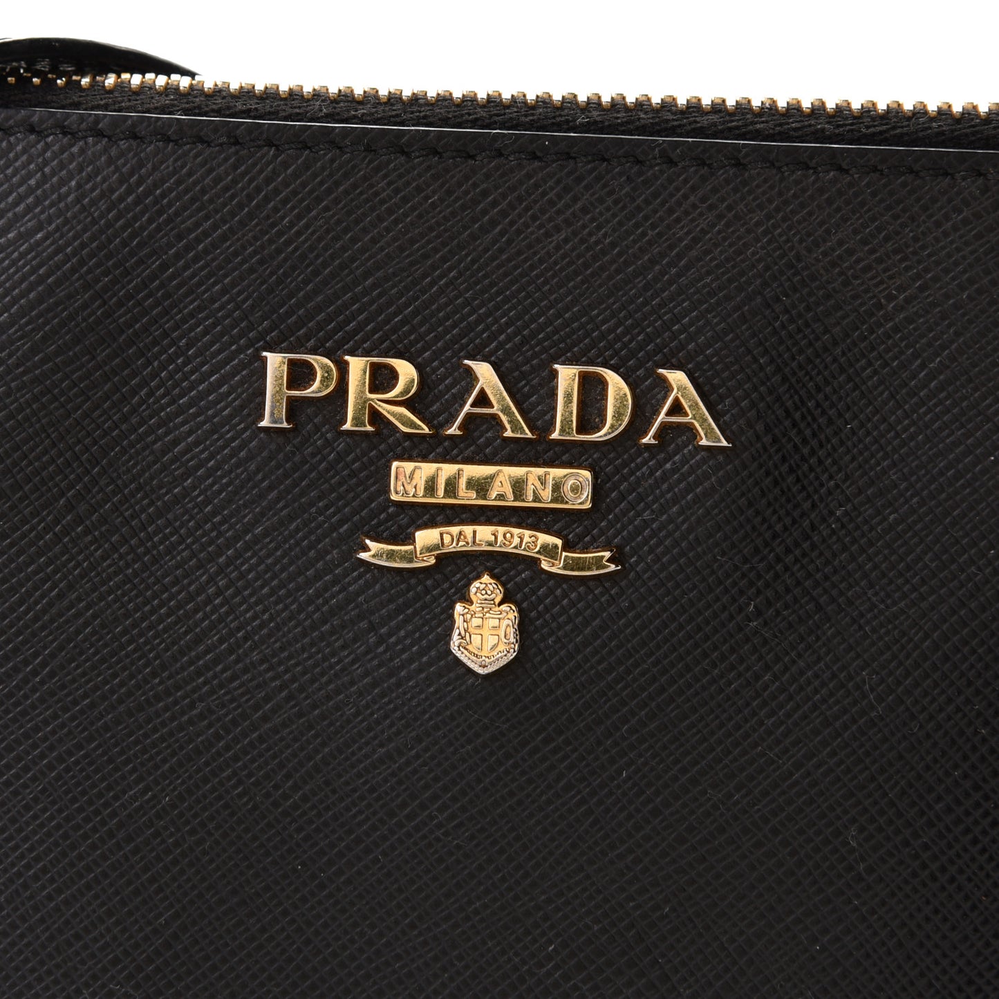 Saffiano Pochette Black