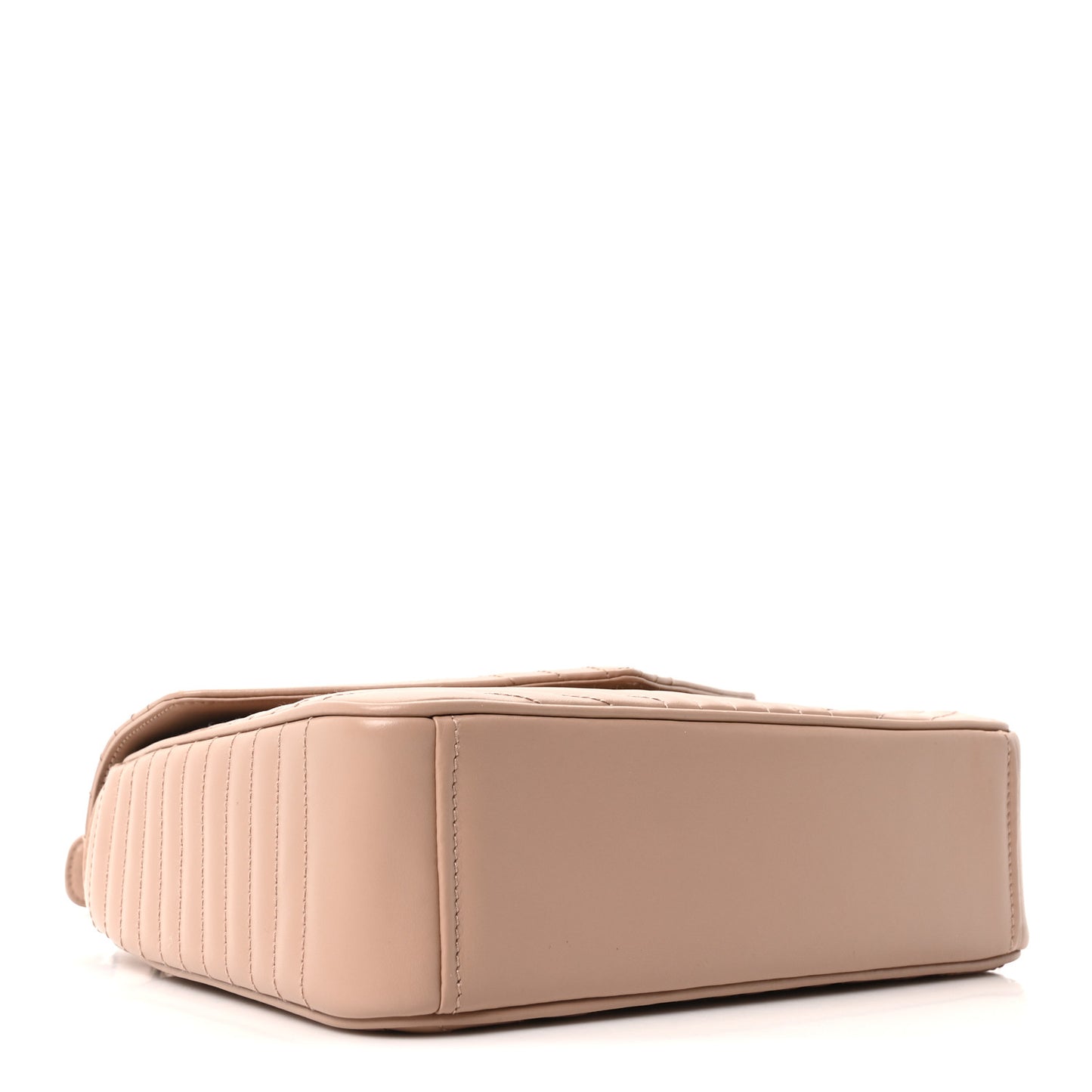 Soft Calfskin Impunture Diagramme Chain Crossbody Bag Cipria