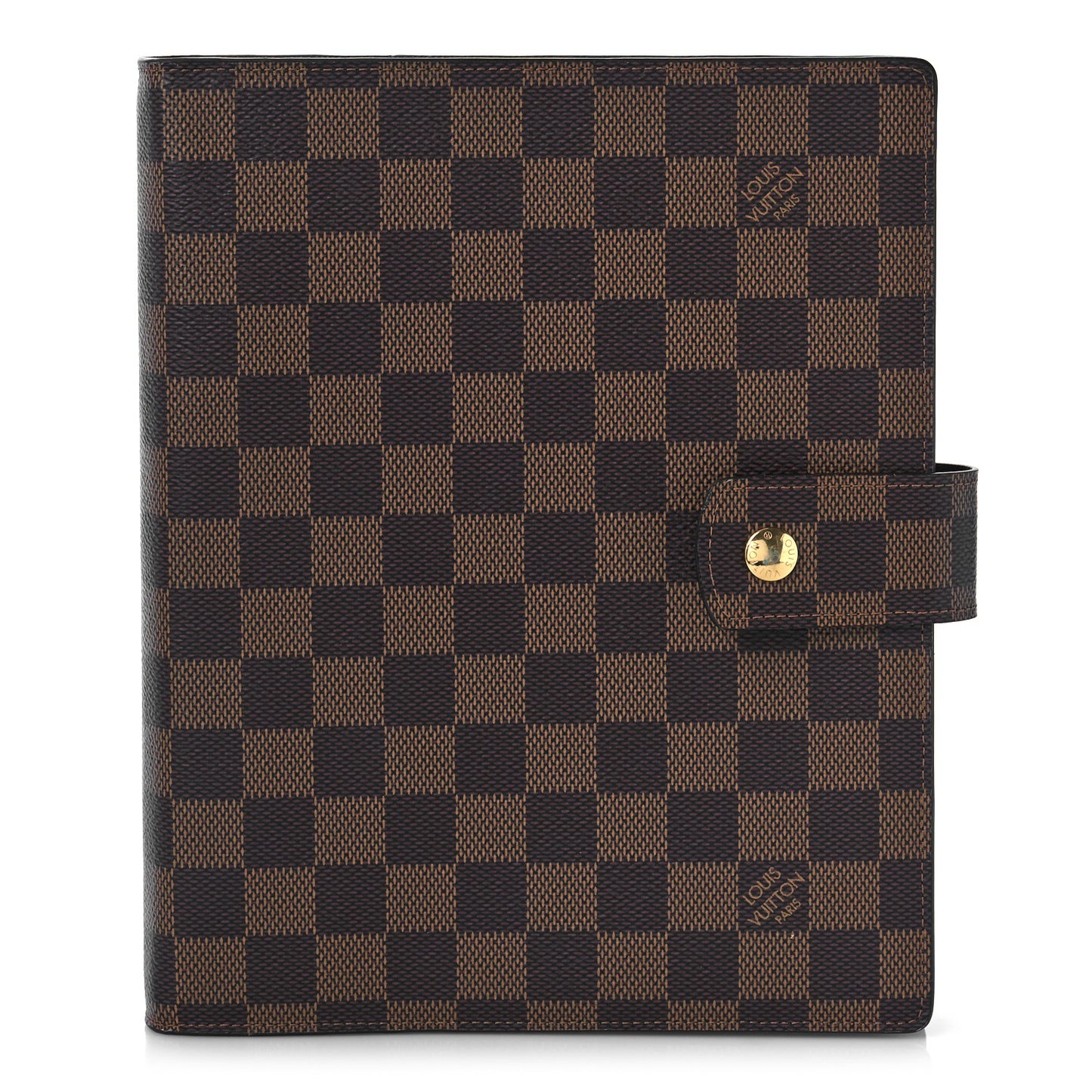 Damier Ebene Large Ring Agenda Cover
