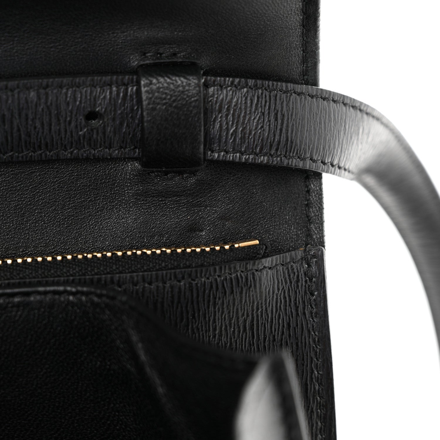 Celine Liege Calfskin Medium Classic Box Flap Bag Black 11 of 12