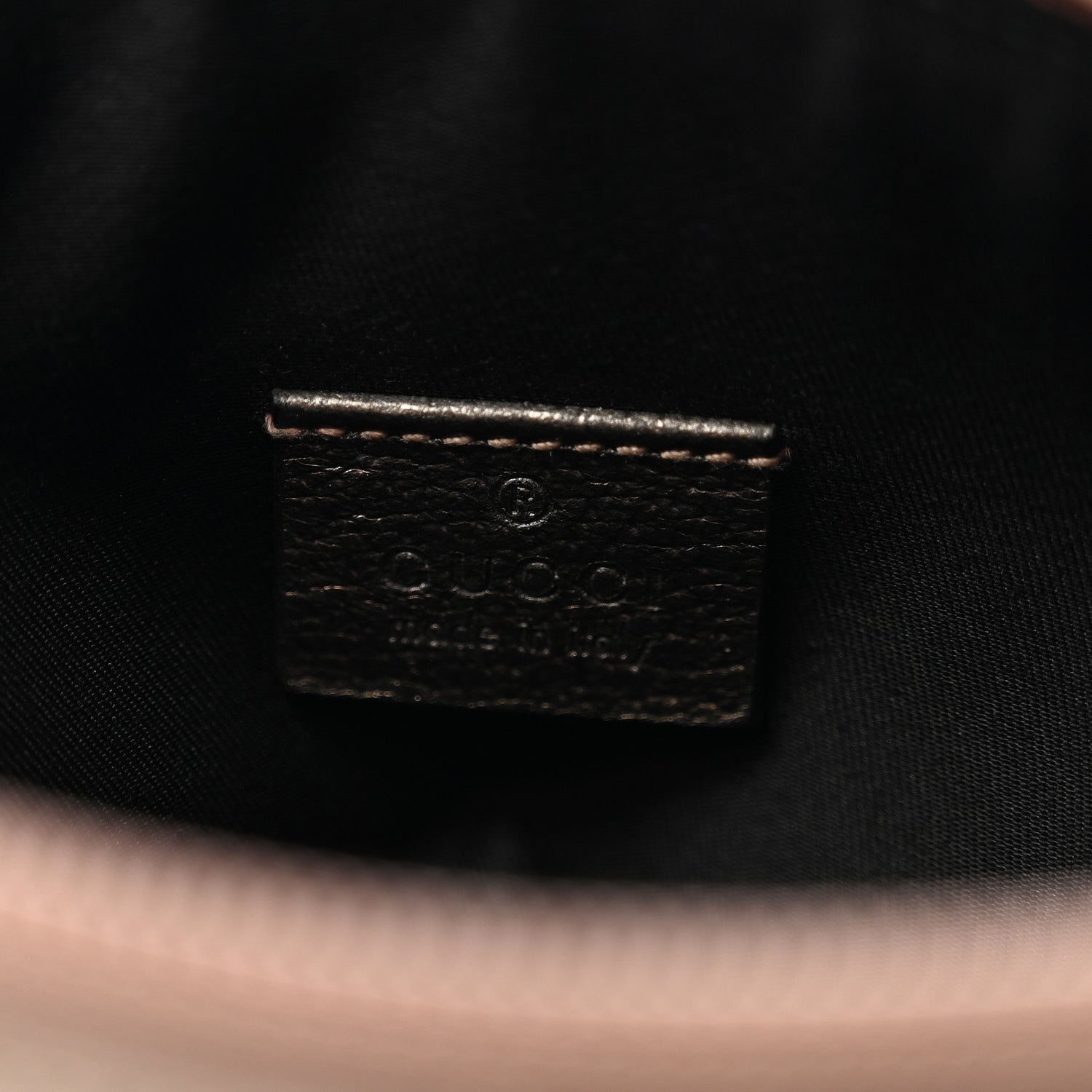 Gucci Monogram D Ring Cosmetic Case Metallic Bronze 7 of 12