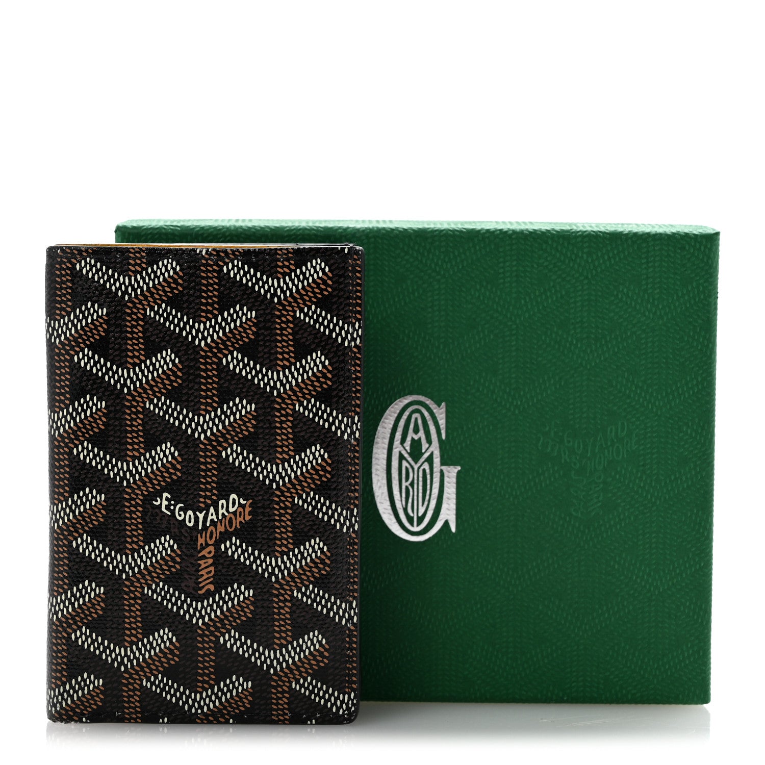 Goyard Goyardine Saint Pierre Card Holder Black 11 of 11