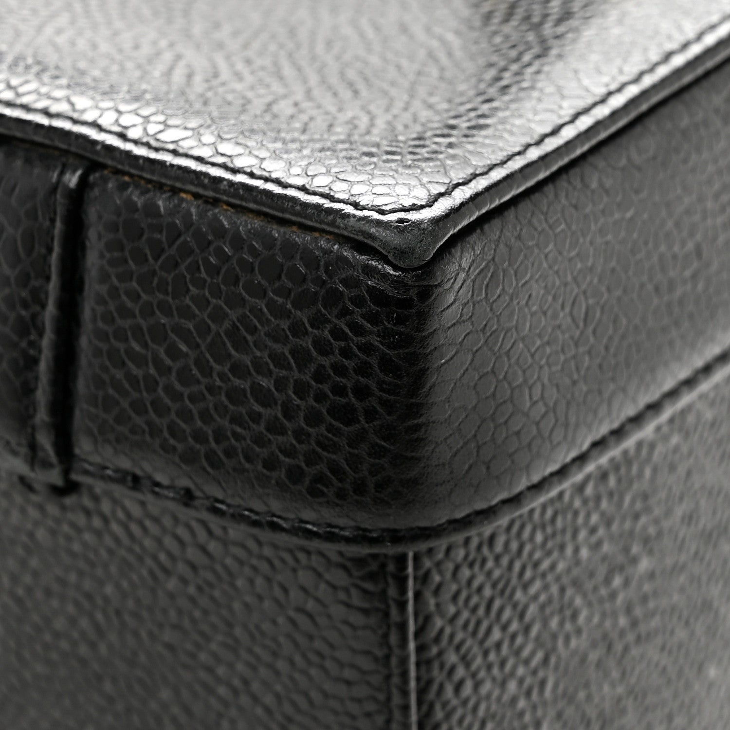 Chanel Caviar Vanity Train Case Black 11 of 16
