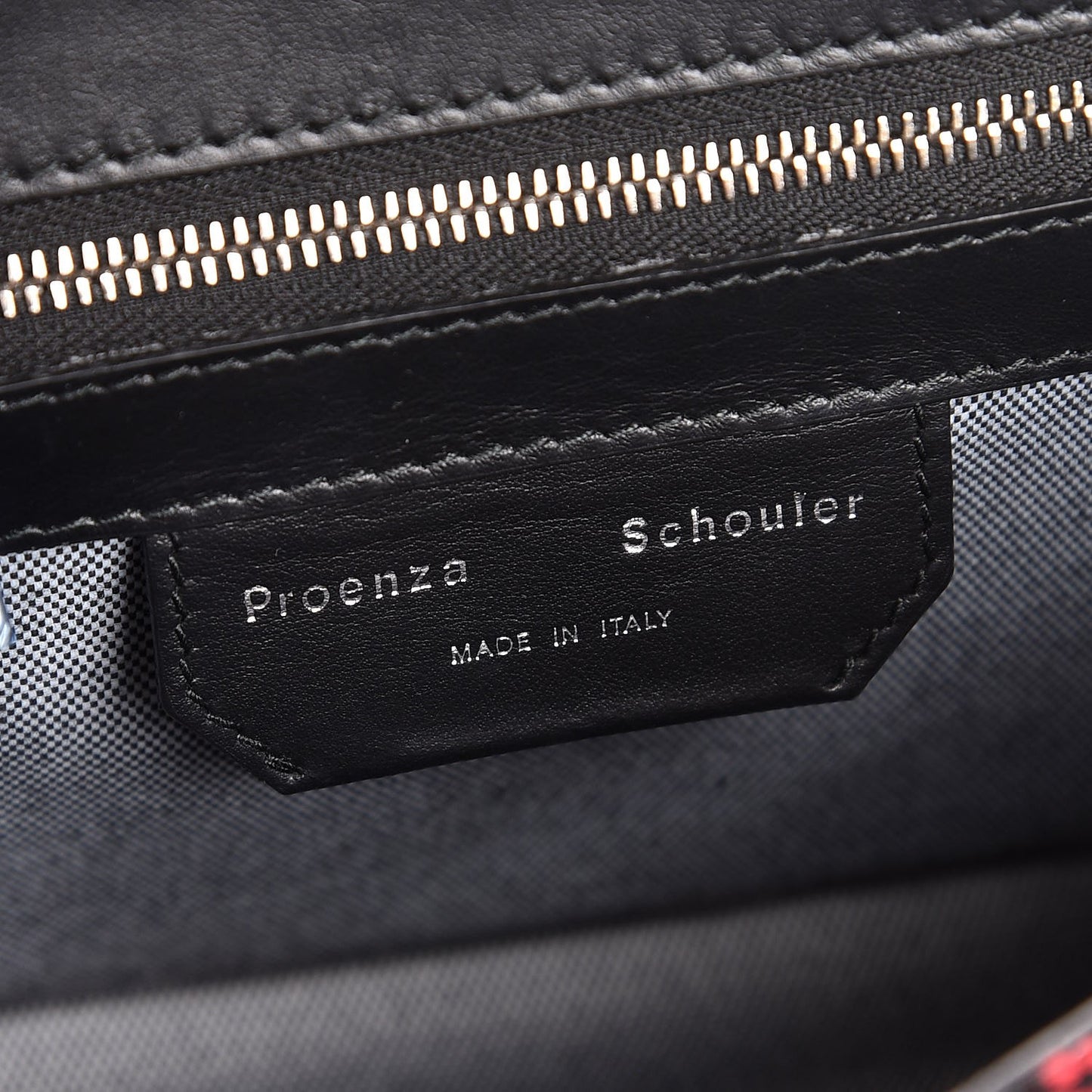 Mixed Woven Tiny PS1 Satchel Black White