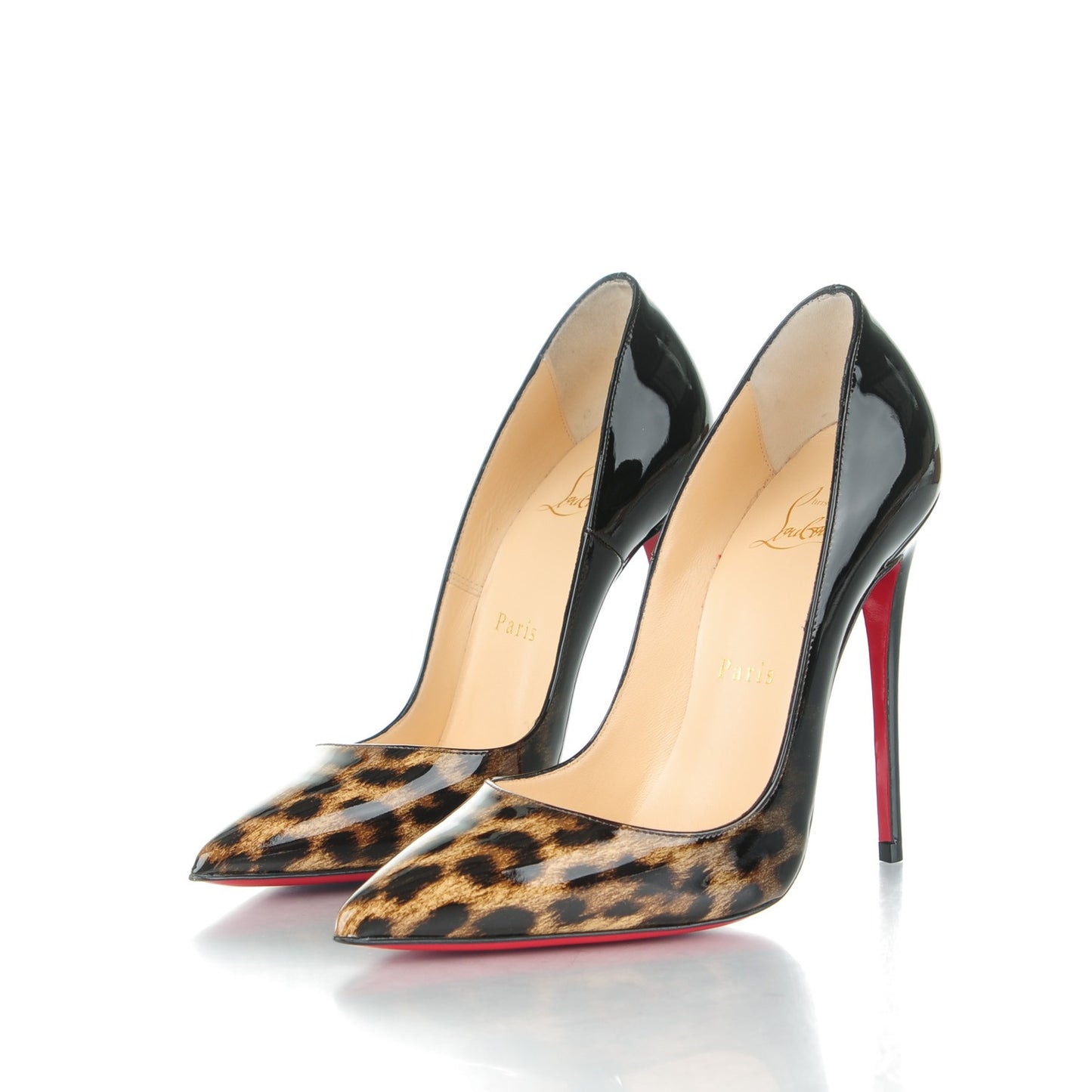 Patent Degrade Leopard So Kate 120 Pumps 36 Leopard Black