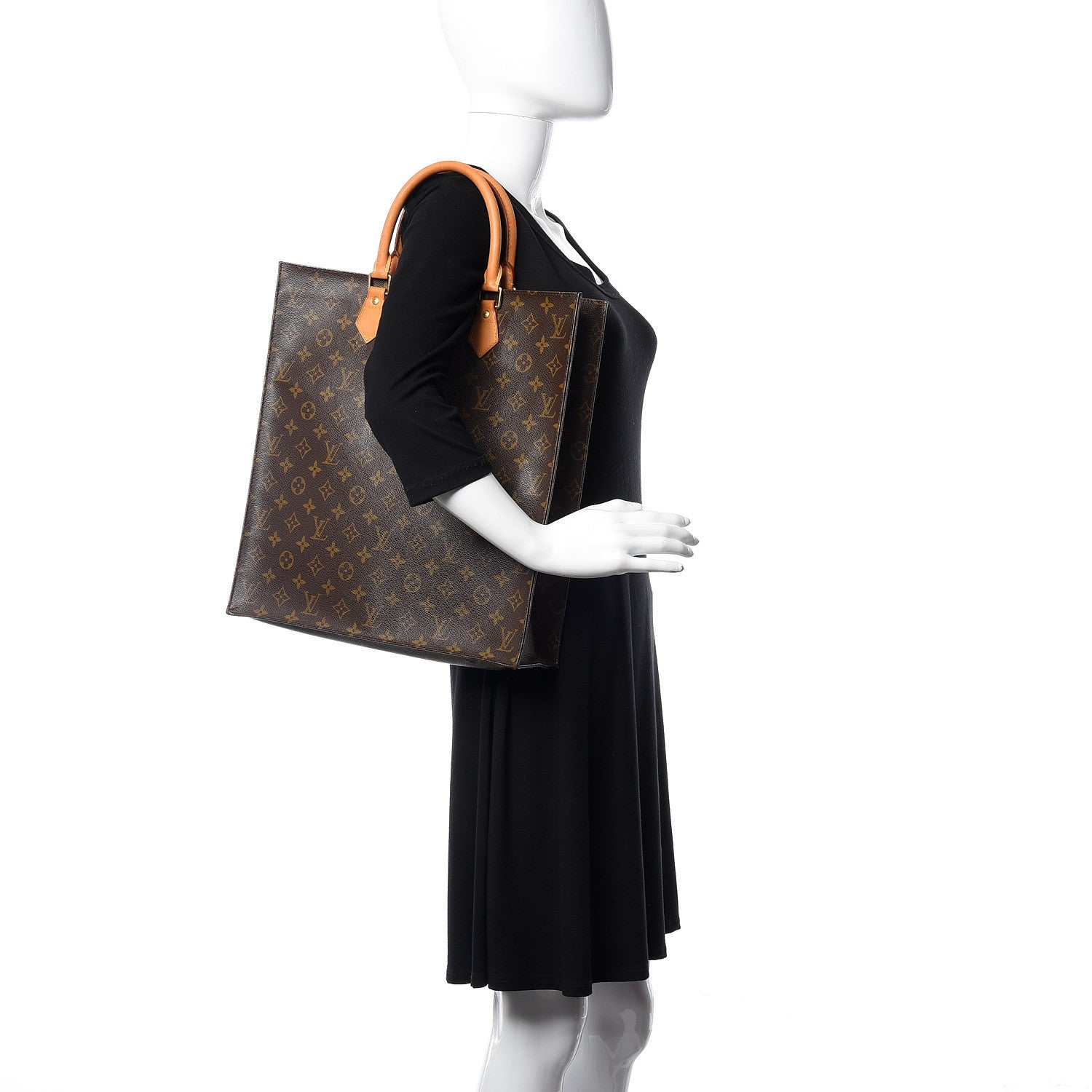 Louis Vuitton Monogram Sac Plat 2 of 15