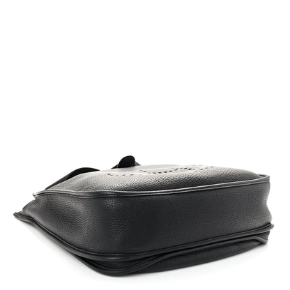 Hermes Taurillon Clemence Evelyne III GM Black 4 of 9