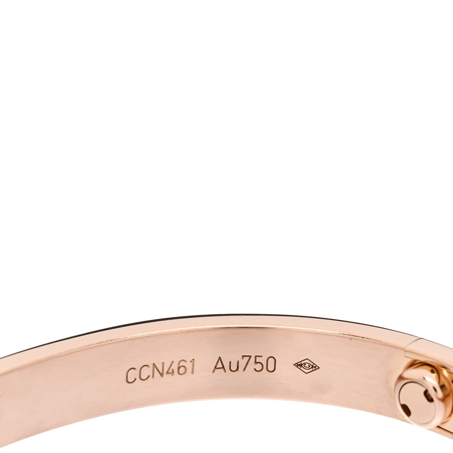 Cartier 18K Pink Gold LOVE Bracelet 16 5 of 6