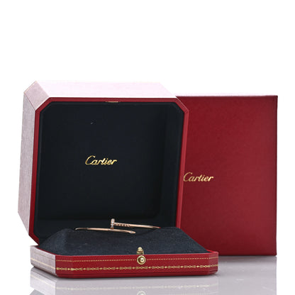 Cartier 18K Pink Gold Diamond Small Juste Un Clou Bracelet 18 4 of 4