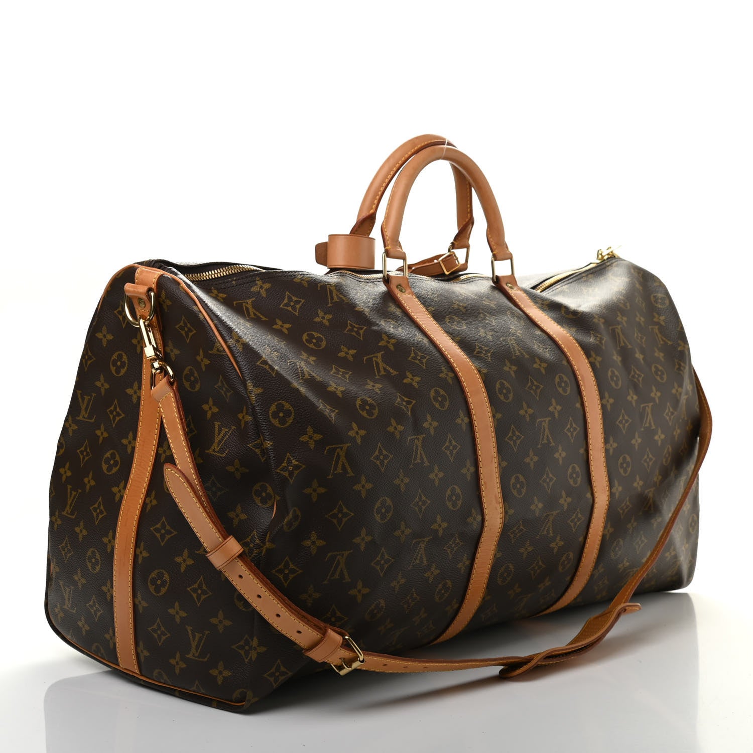 Louis Vuitton Monogram Keepall Bandouliere 60 3 of 12