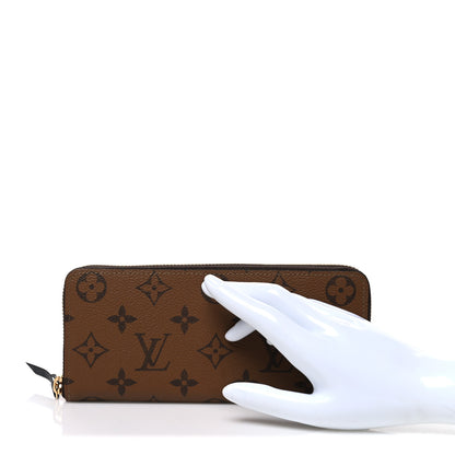 Louis Vuitton Reverse Monogram Clemence Wallet 2 of 6