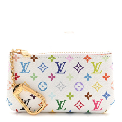 Louis Vuitton LV X TM Monogram Multicolor Key Pouch White 1 of 8