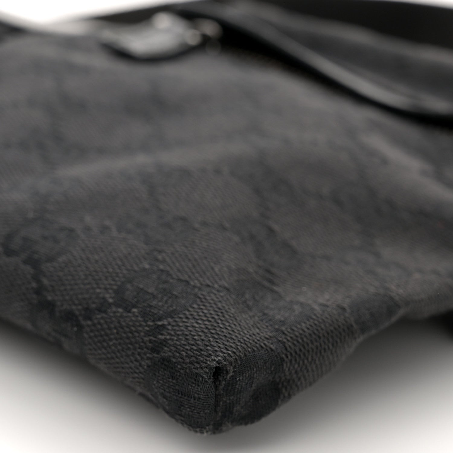 Gucci GG Monogram Double Pocket Belt Bag Black 10 of 11