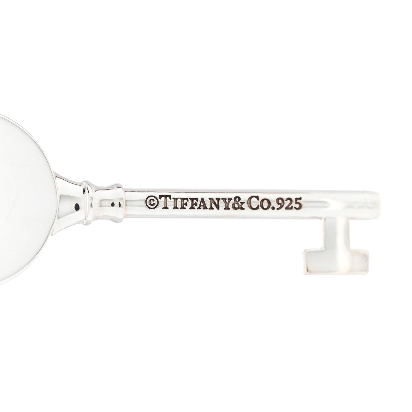 Sterling Silver Return To Tiffany Round Key Pendant