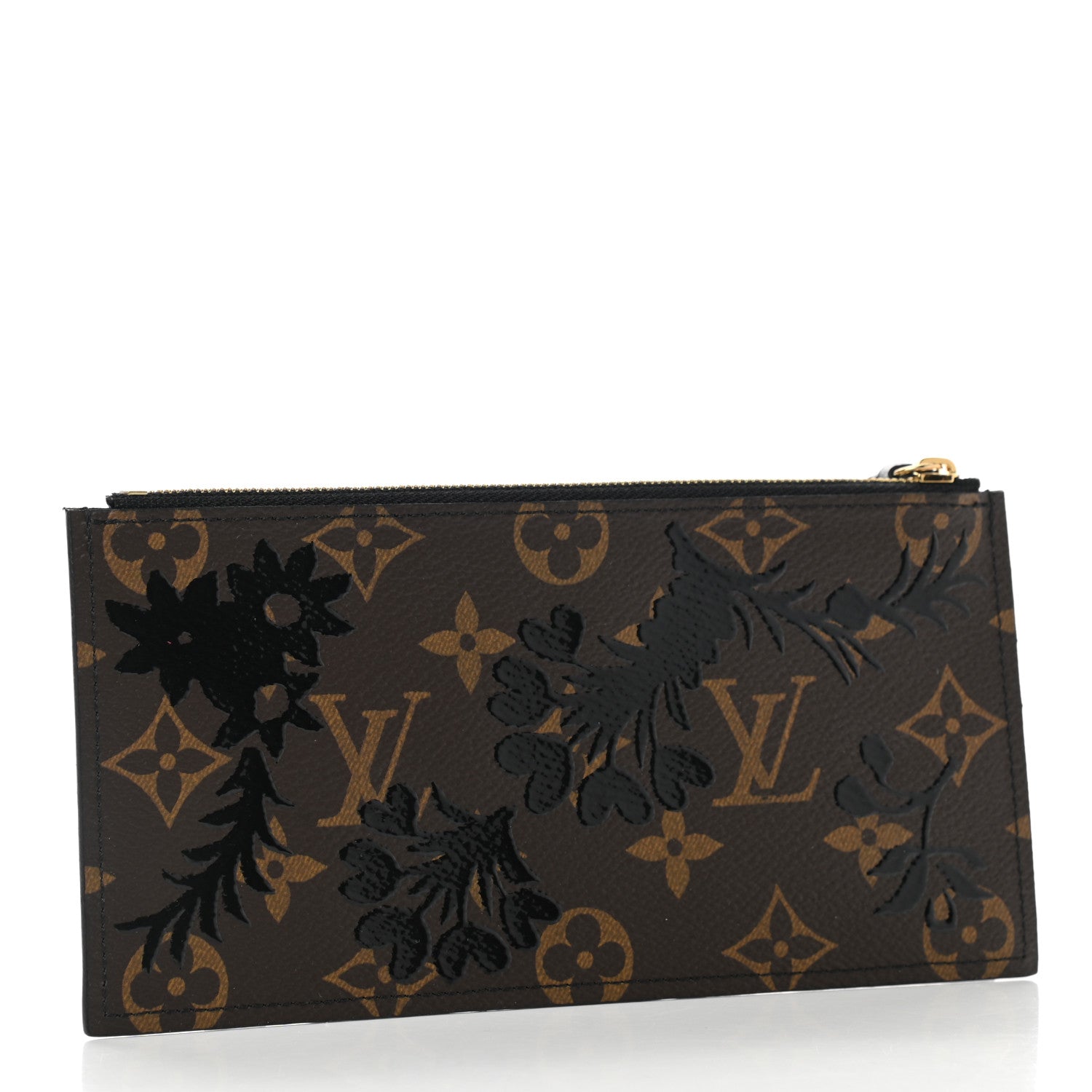 Louis Vuitton Monogram Blossom Felicie Chain Wallet Zippered Insert 3 of 6