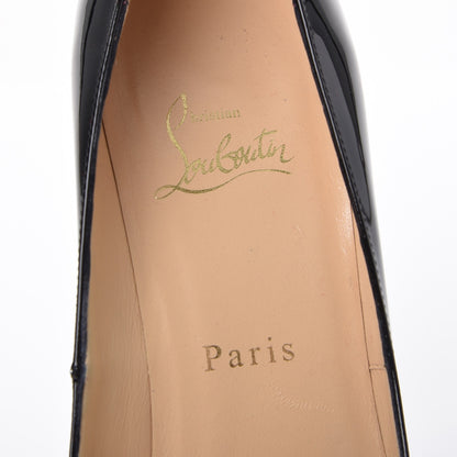 Christian Louboutin Patent Very Prive 120 Pumps 39 Black 7 of 8