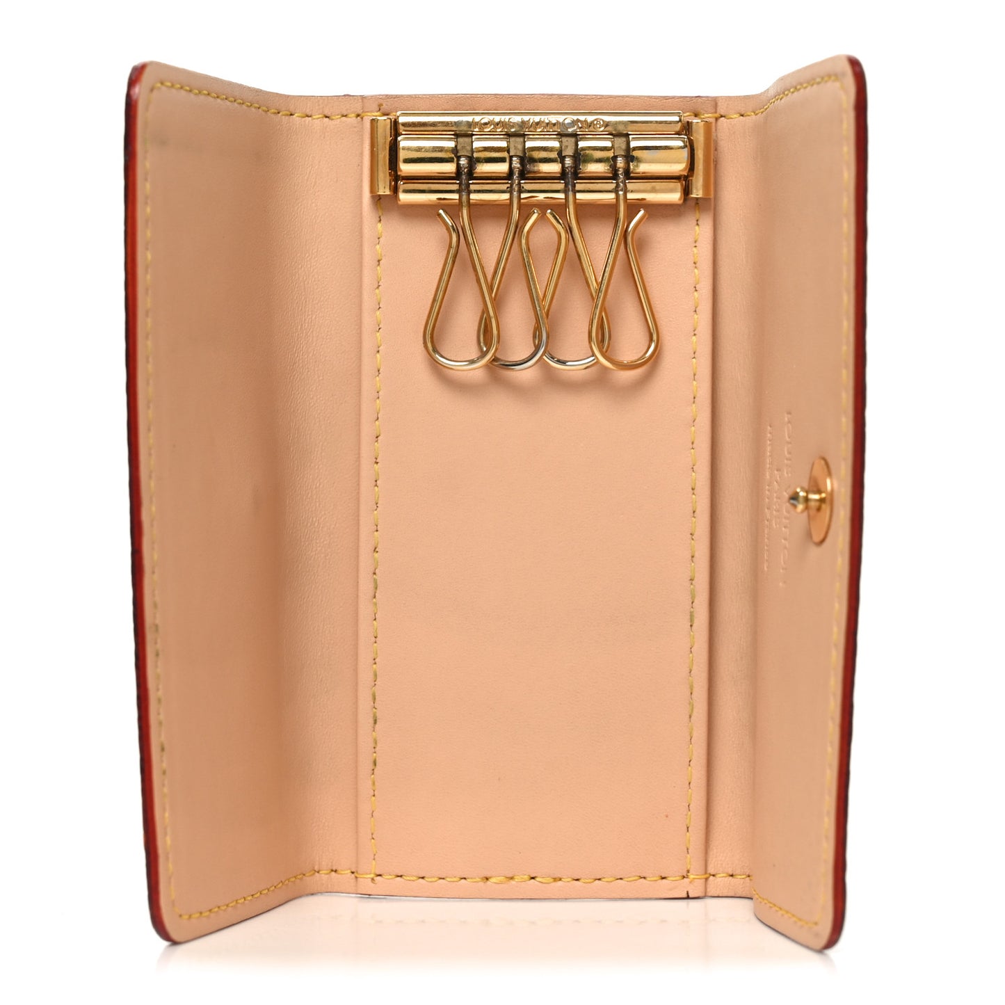 Monogram Multicolor Multicles 4 Key Holder Black