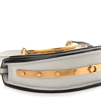 Chloe Calfskin Small Nile Bracelet Minaudiere Bag Airy Grey 9 of 10