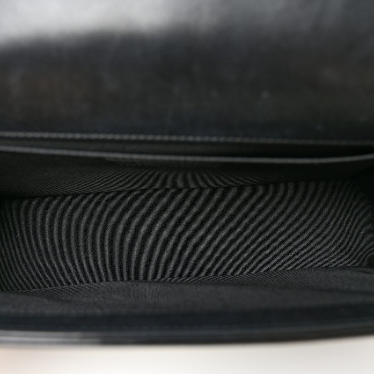Lambskin Quilted Medium Boy Flap Black