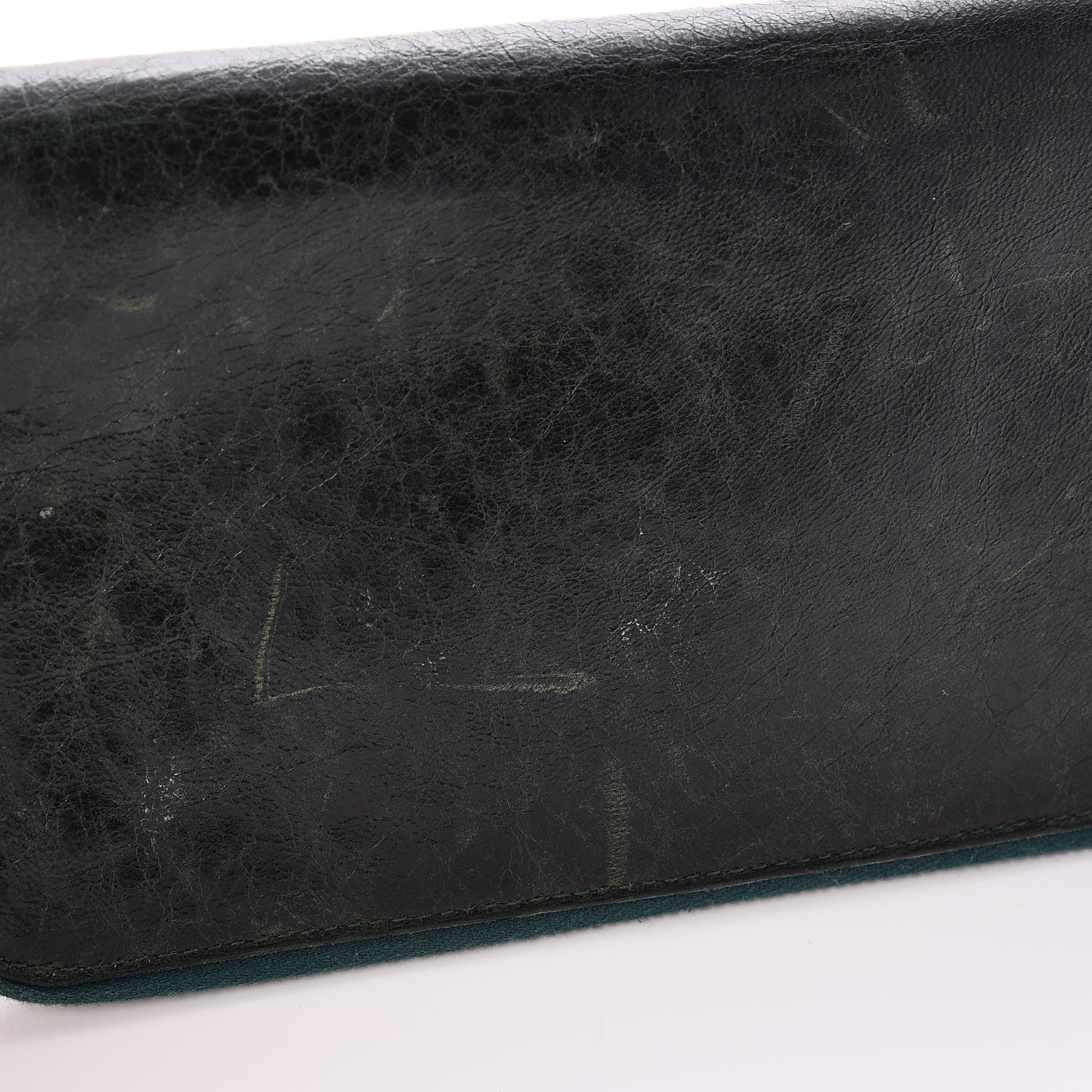 Balenciaga Chevre Giant 12 Silver Hardware Compagnon Wallet Evergreen 6 of 12