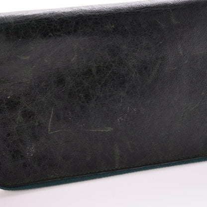 Balenciaga Chevre Giant 12 Silver Hardware Compagnon Wallet Evergreen 6 of 12